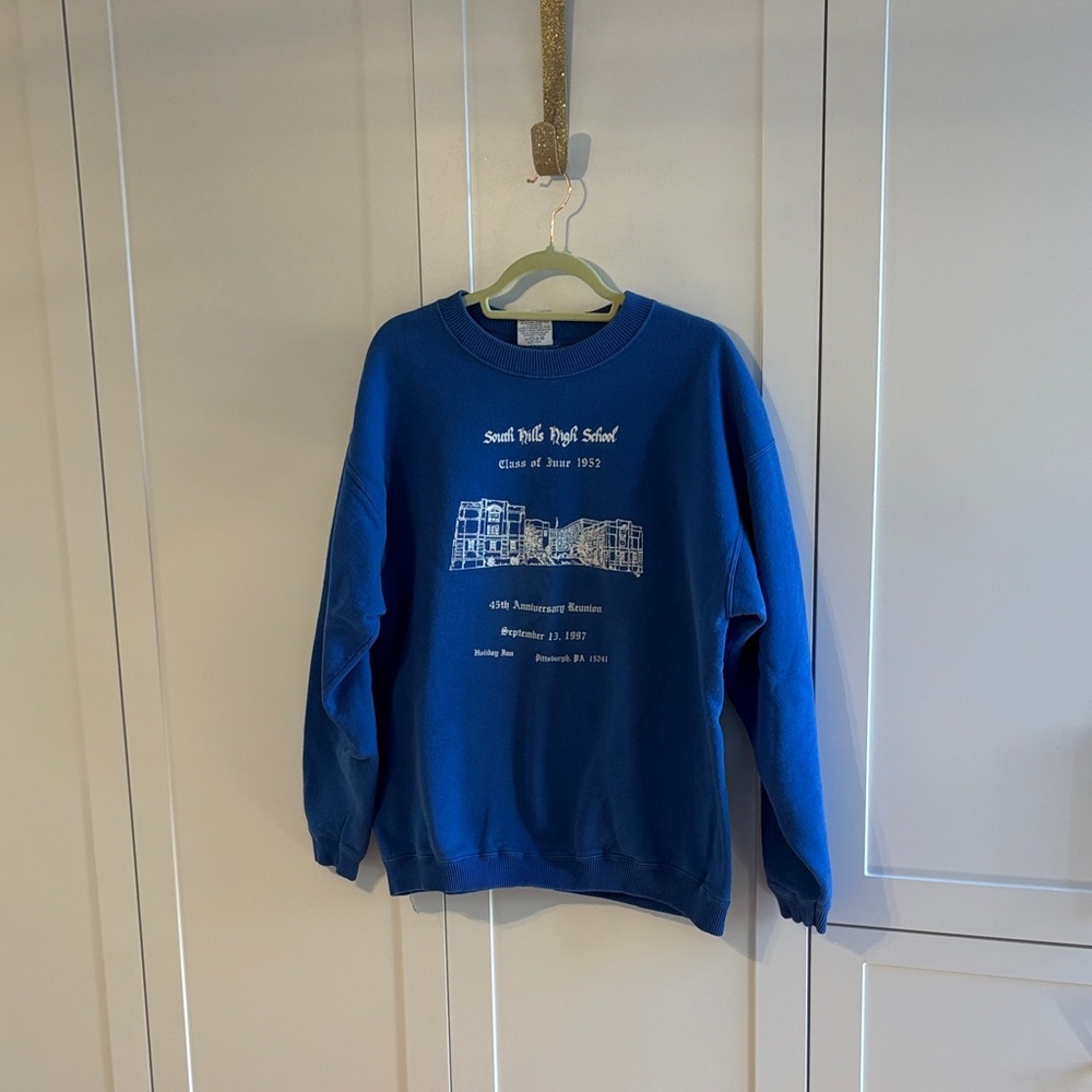 Vintage Gildan Heavyweight indie sleeze HS reunion sweatshirt